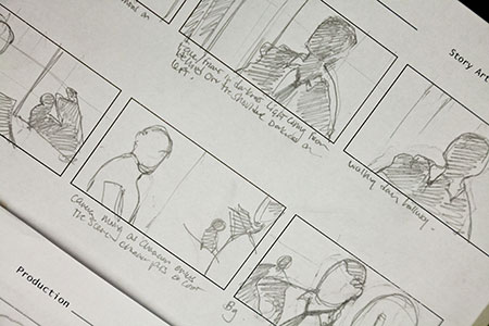 RISD CE storyboarding course