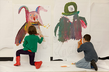 RISD CE kids course: Art on a Whim