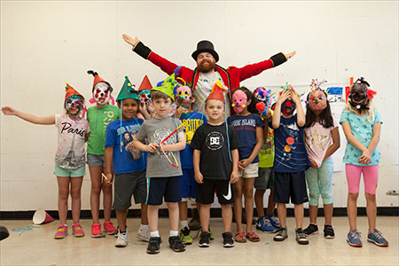 RISD CE kids course: The Circus of Imagination