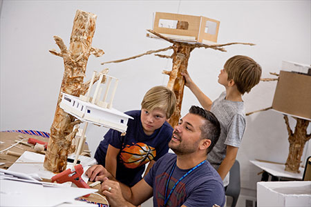 RISD CE kids course: Fantasy Treehouse