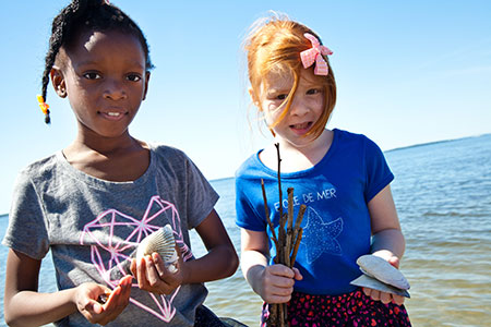 RISD CE kids camp: Spiraling Through Nature